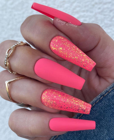 Bright Neon Nails for Summer