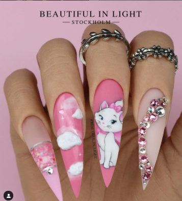 DISNEY CHARACTER NAIL DESIGNS BY @BEAUTIFUL_IN_LIGHT — Light Elegance