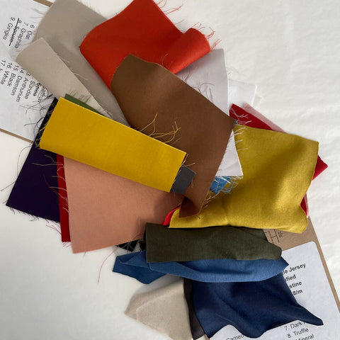 Bamboo Silk Samples