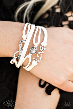 Paparazzi Love-Life Leather Bracelet