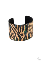 Load image into Gallery viewer, Paparazzi: Show Your True Stripes - Blue Cork-Like Bracelet - Jewels N’ Thingz Boutique