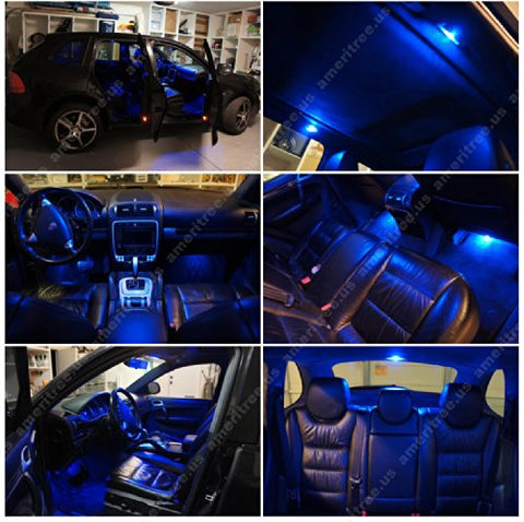 Ameritree Blue Led Lights Interior Package Blue Led License Plate Kit For Toyota Tacoma 2007 2015 5 Pieces