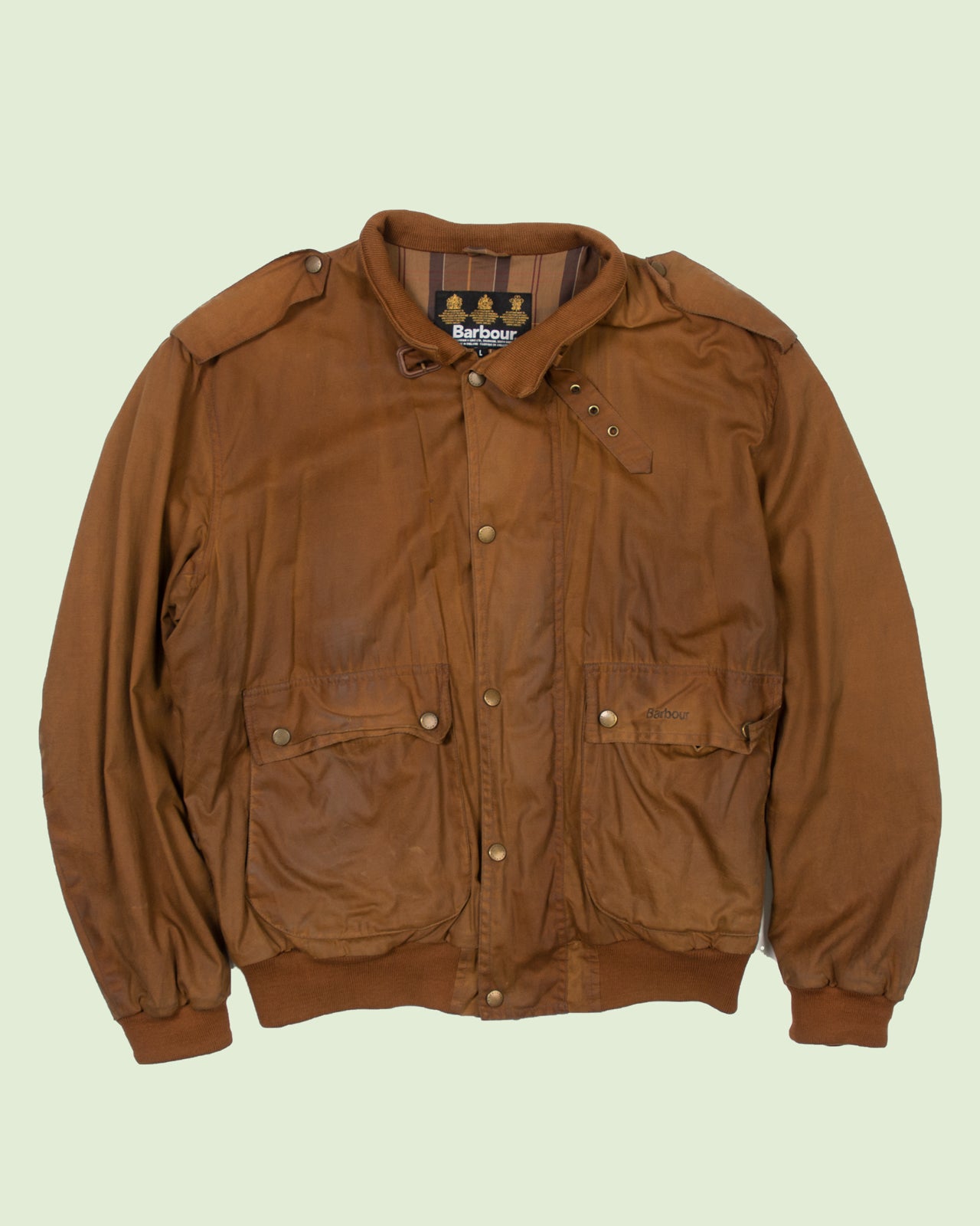 barbour flight jacket