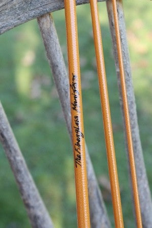 Special Edition Yellow Fiberglass Eagle Creek Special fly rod – JP