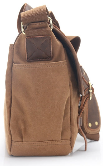 laptop leather messenger bag for women