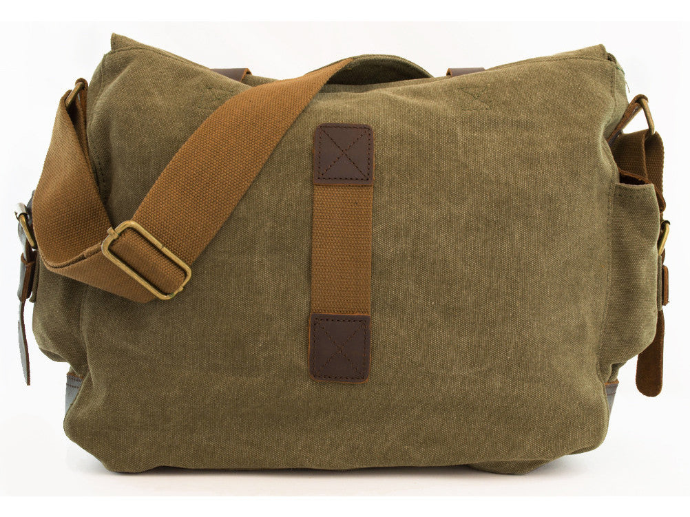 Military Canvas Messenger Bag