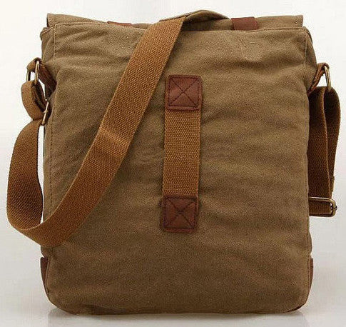 Military Canvas Shoulder Bag Army Green
