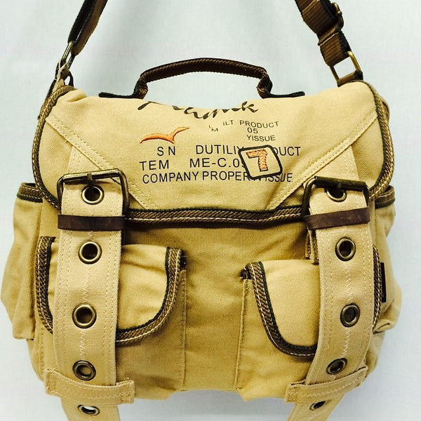 vintage canvas messenger bags