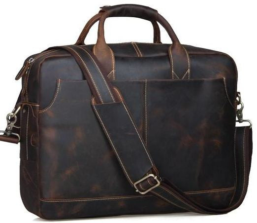 Leather Messenger Bags for Men & Leather Briefcase for Men