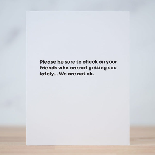 Of course you miss me Friendship Card – M E R I W E T H E R