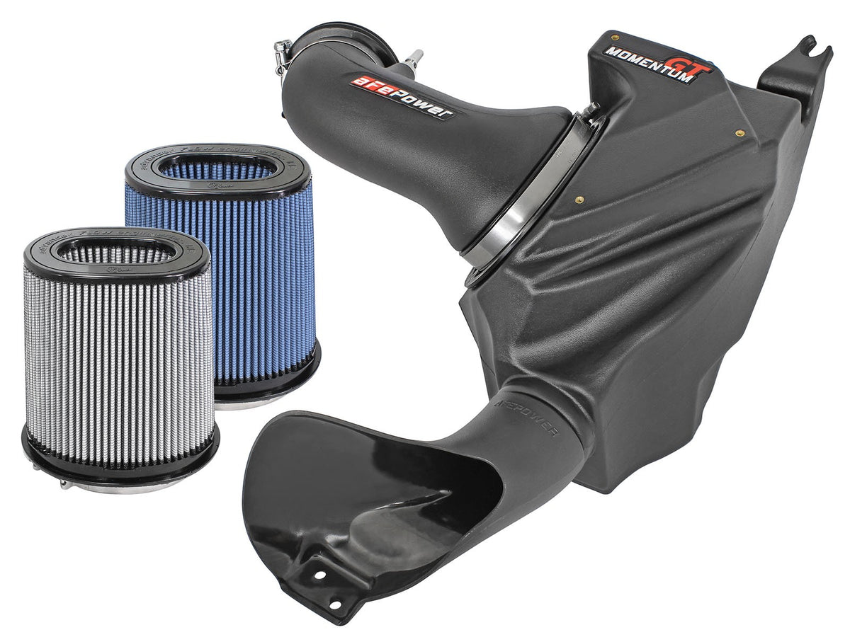 Afe Momentum Gt Cold Air Intake System W Dual Filter Media Cadillac C Weapon X Motorsports