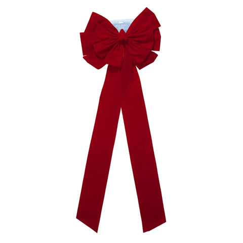 4 Pack 28 Red Velvet Bows