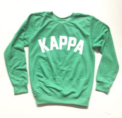 kappa unisex thermal sweatshirt