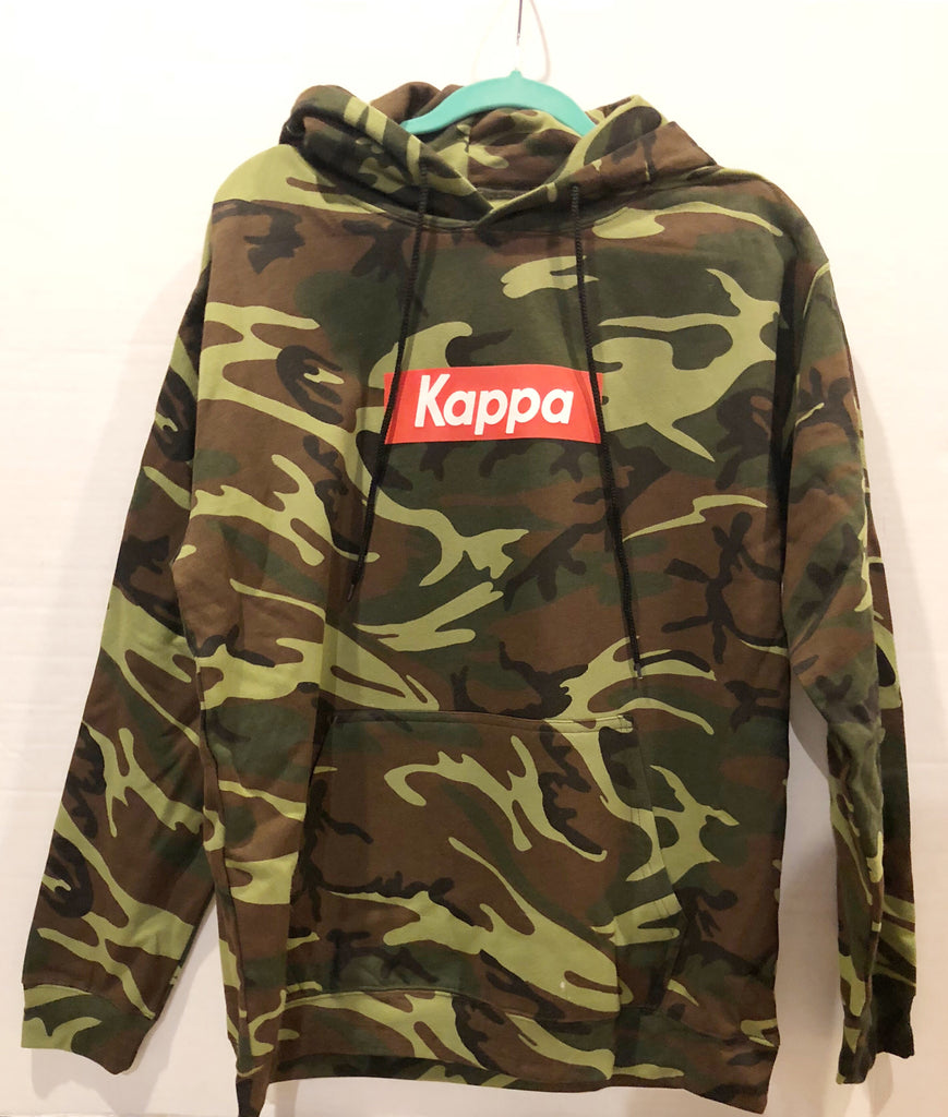 brown kappa hoodie