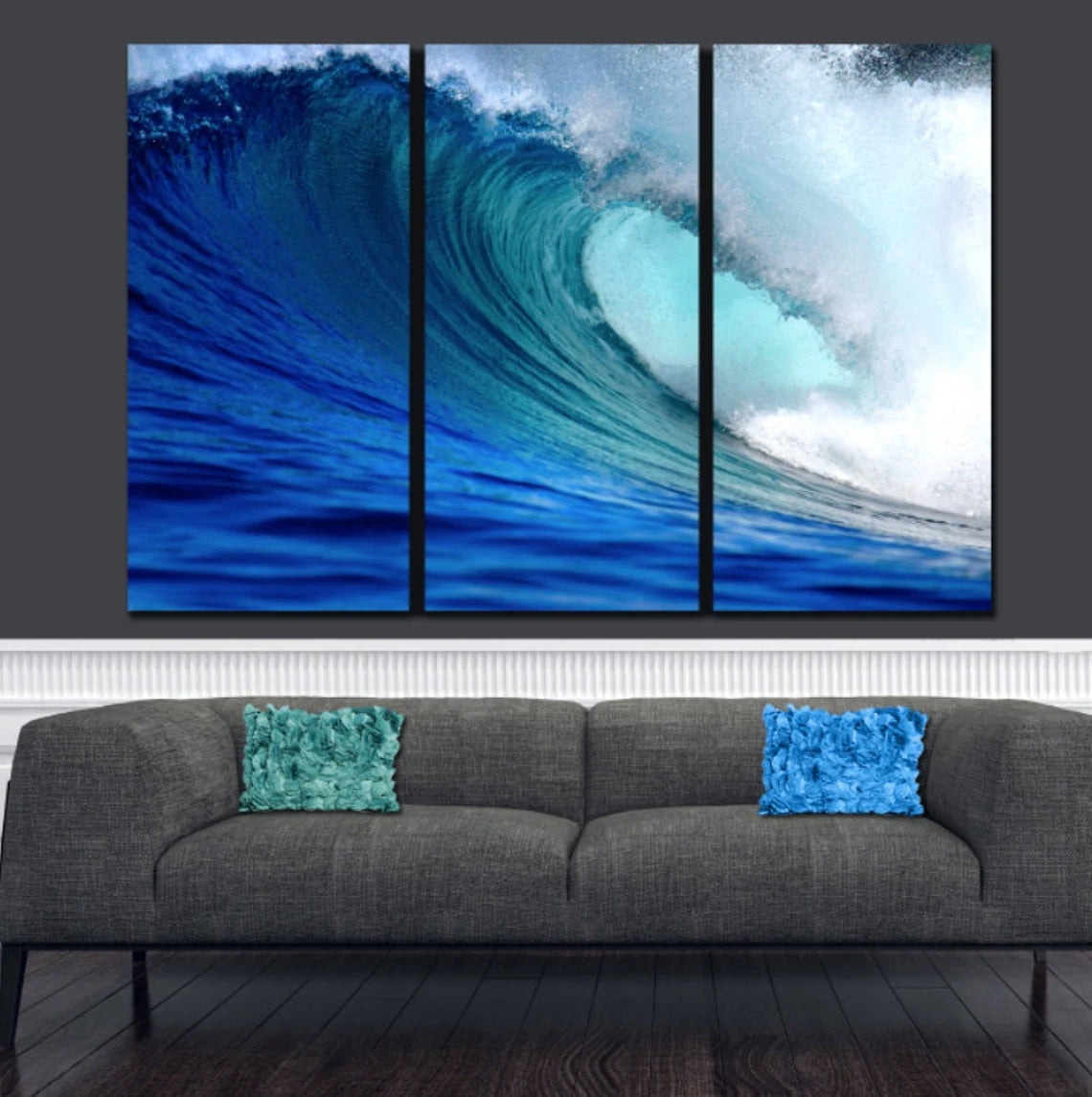 Huge Ocean Wave Wall Art