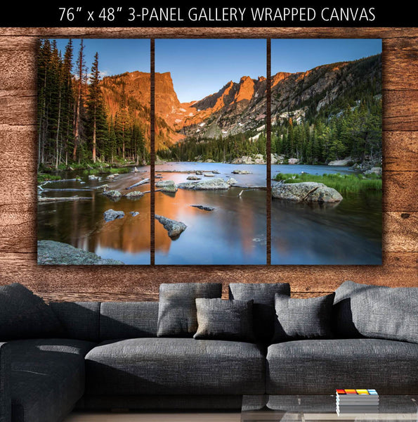 Rocky Mountain National Park Canvas Art | Holy Cow Canvas