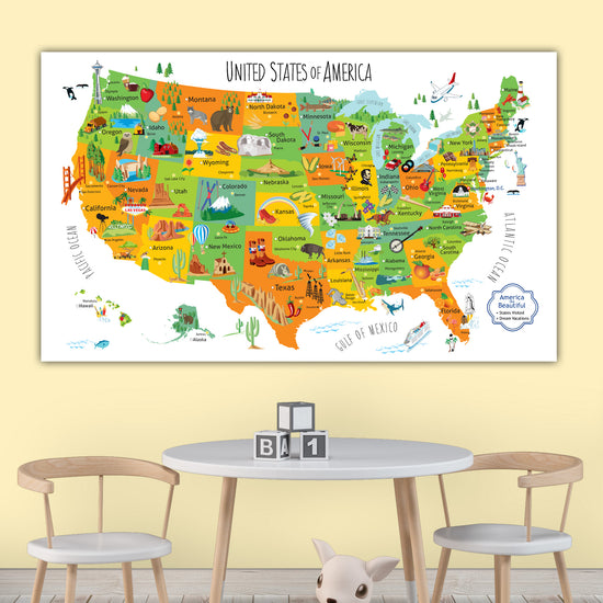 Map Pins & Map Stickers - Multiple Sizes, Shapes & Colors - Map Shop