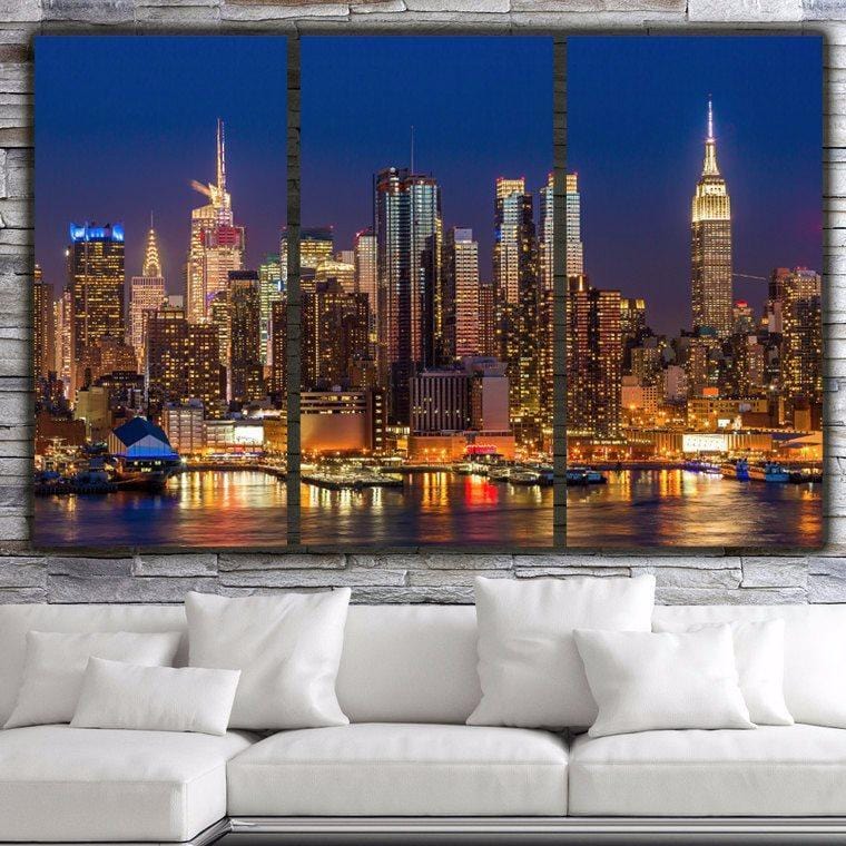 11++ Finest New york skyline wall art images information