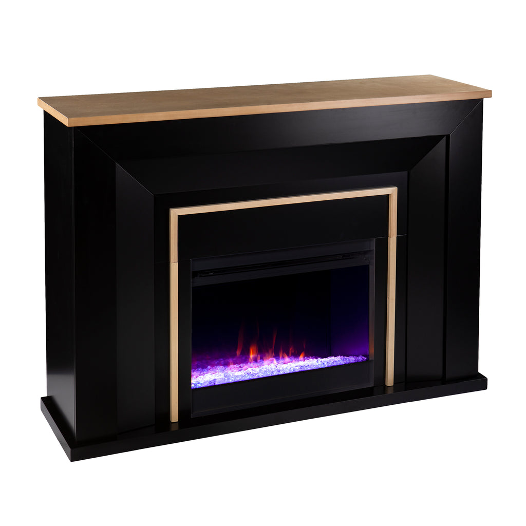Southern Enterprises Cardington Color Change Fireplace FC1095859