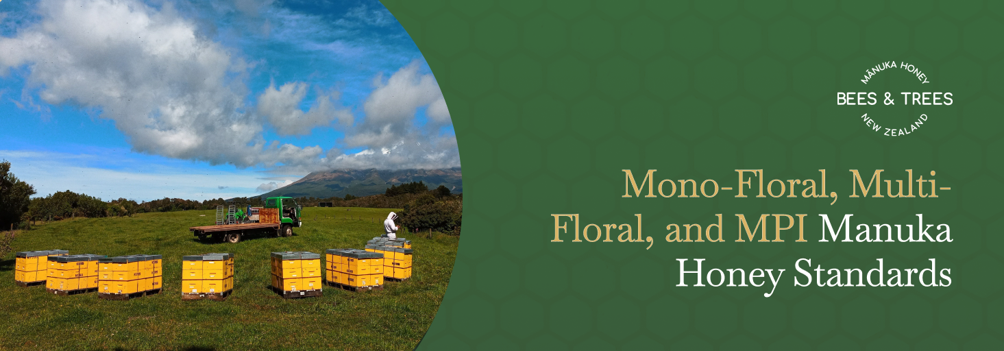 Mono-Floral, Multi-Floral, and MPI Manuka Honey Standards