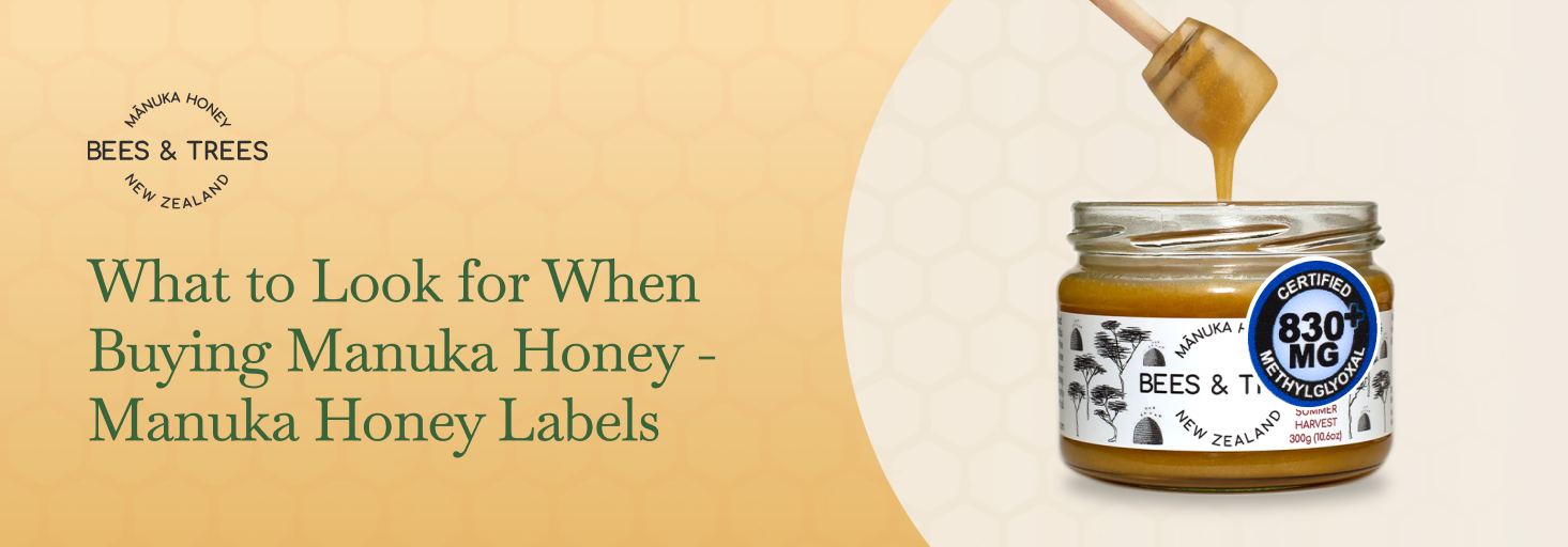 What to Look for When Buying Manuka Honey - Manuka Honey Labels