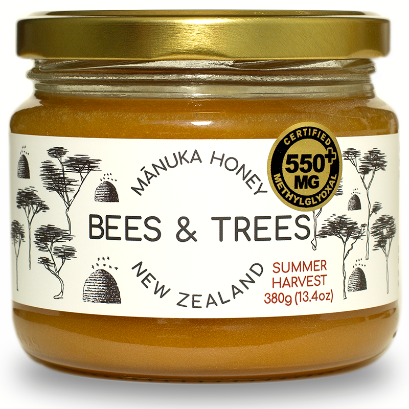 Mānuka Honey High-Activity 550+ MGO/kg - Bees  Trees Manuka Honey product image