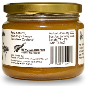 Queen Bee 3-Jar Bulk Honey Bundle - Buy 2 Get 1 FREE - Go Raw Honey