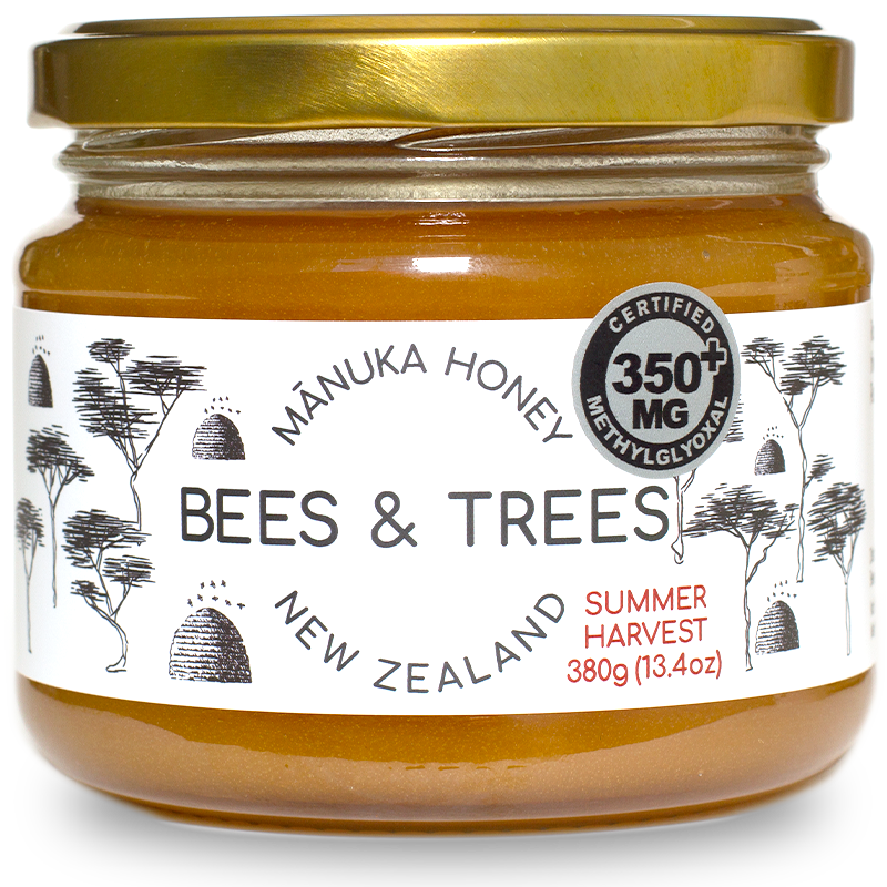 Mānuka Honey Mid-Activity 350+ MGO/kg - Bees  Trees Manuka Honey product image