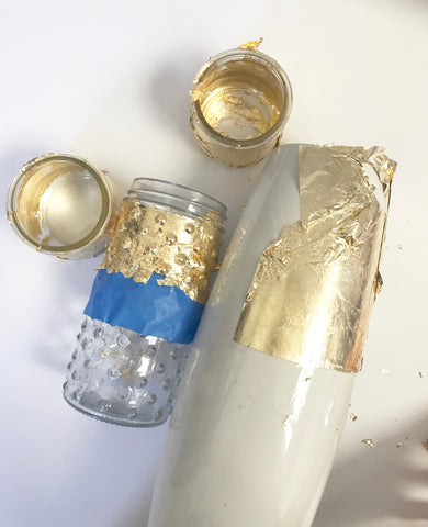 How to gold leaf