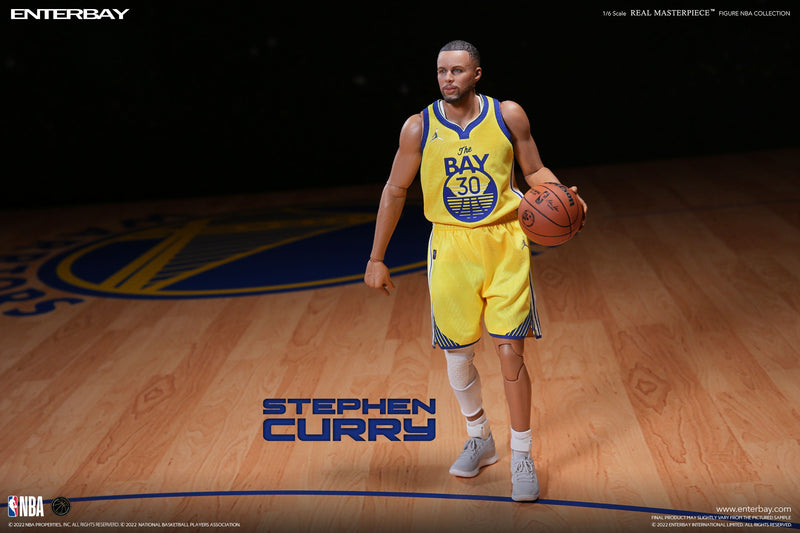 [VIP-Checkout Only] 1/6 REAL MASTERPIECE NBA COLLECTION: STEPHEN CURRY NBA ACTION FIGURE- Pre-Order Item
