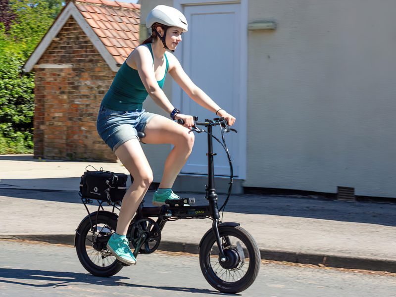 Qualisports folding electric bike