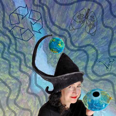 Earth Day 2020 Wizard Hat Collage