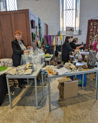 Annika and the Irish Wool for Feltmaking Book Project