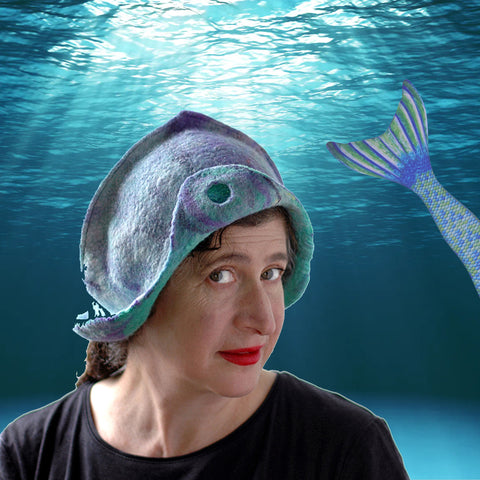 Mermaid Cloche under the sea