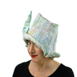 Pale Green Unicorn Hat