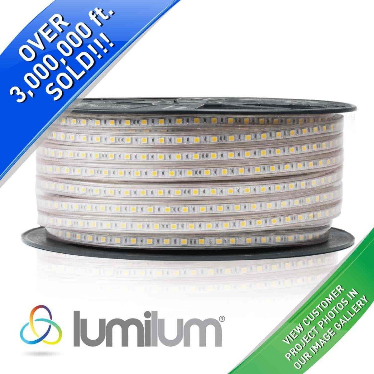 120V LED Strip Lights | Roll | Dimmable Lumilum
