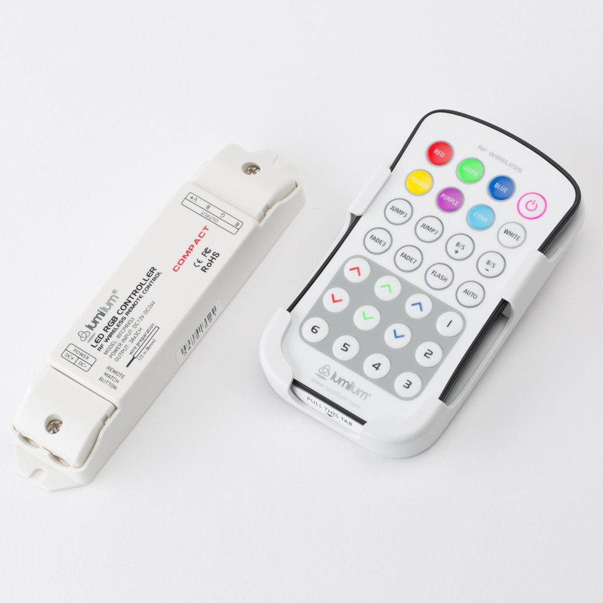 RGB LED Controllers | LED Controller Remote Control – Lumilum