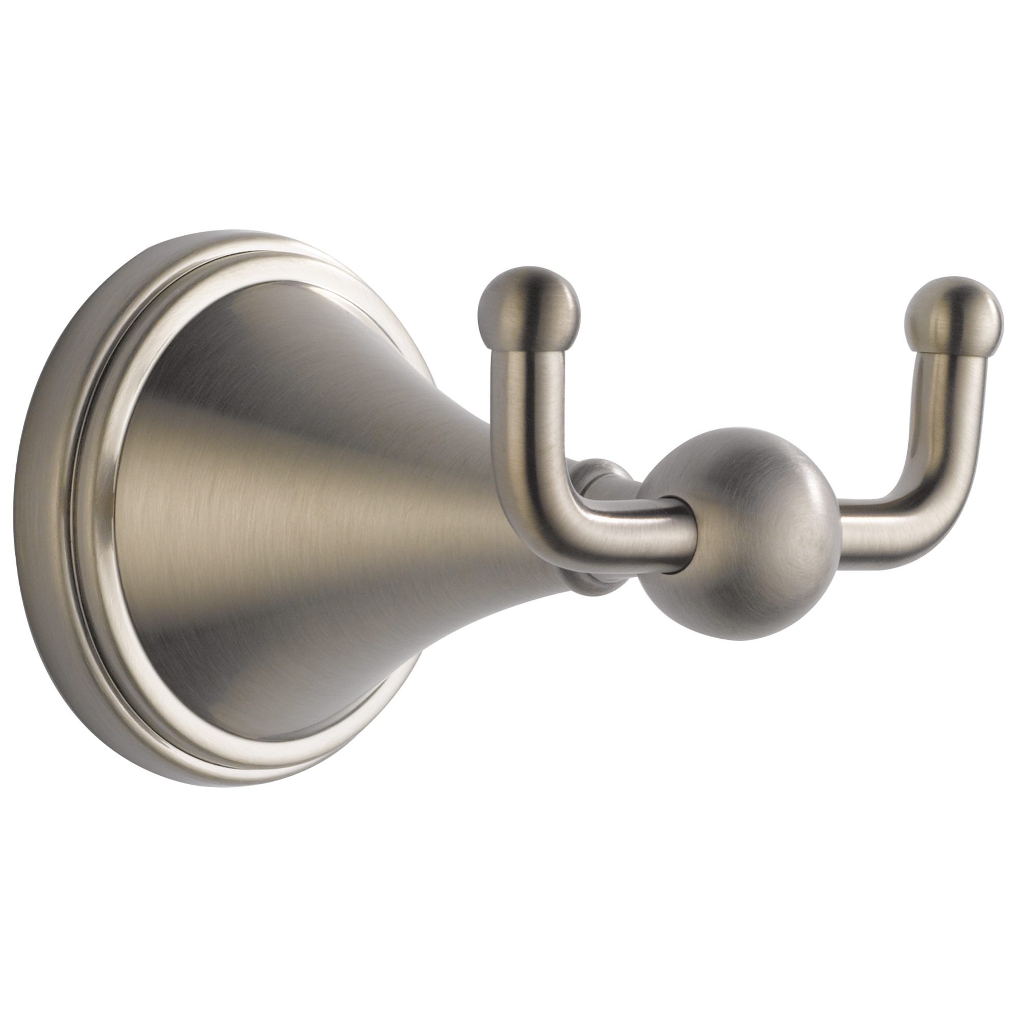 Brizo 69535-BN Traditional Double Robe Hook: Brushed Nickel