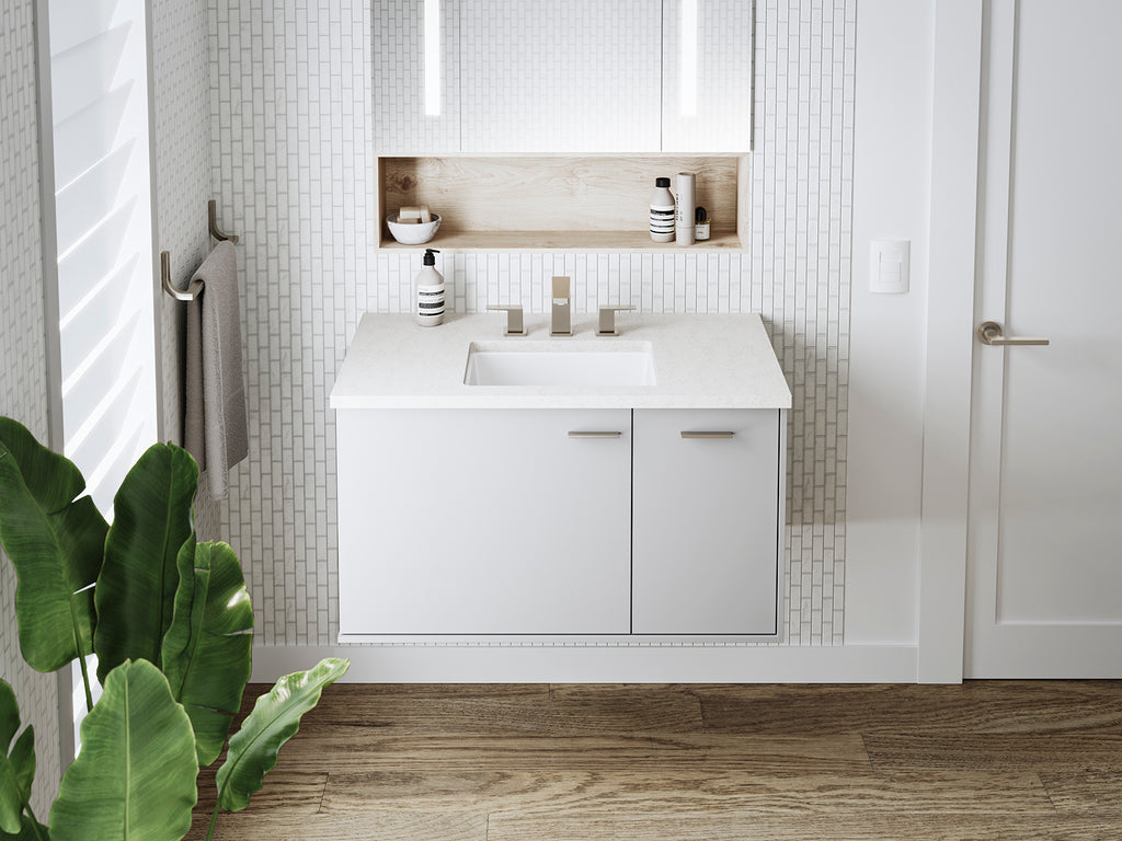 kohler 8189-0 verticyl bathroom sink white