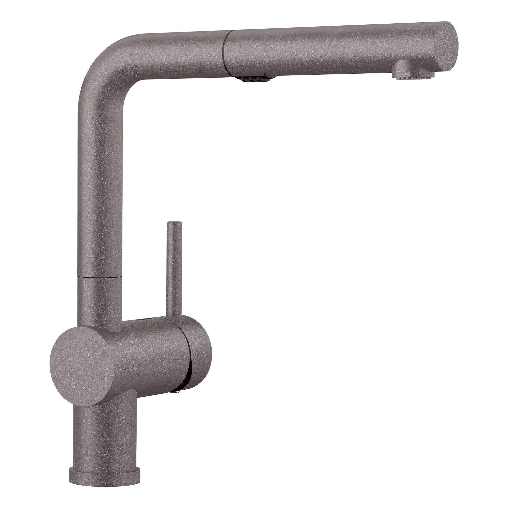 Linus Kitchen Faucet with Pullout Spray - Metallic Gray