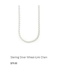 Silver-wheat-chain
