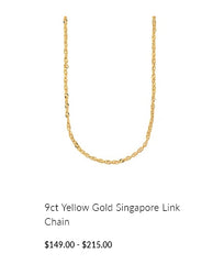 Gold-Singapore-Chain