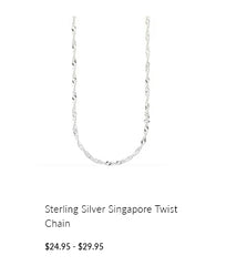 Silver-Singapore-Chain