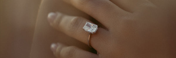 April Birthstone Emerald Cut