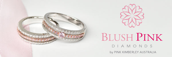 Blush pink diamond collection