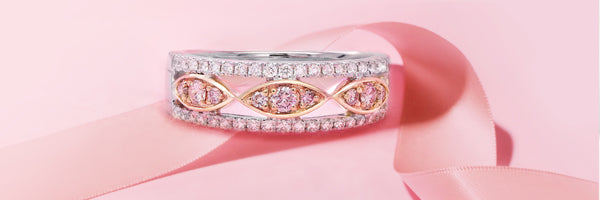 pink diamond band