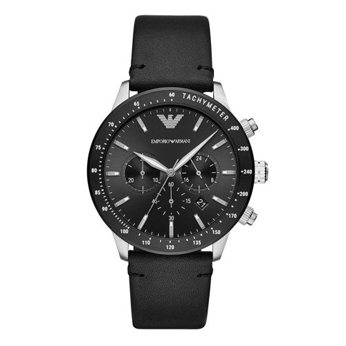 emporio armani chronograph watch