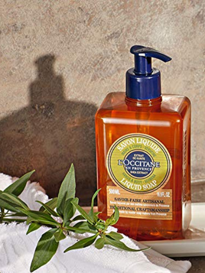  L'Occitane Shower Gel: Subtle Lavender Scent, Notes of Pepper  and Nutmeg, Gently Cleanse Hair & Body : Beauty & Personal Care