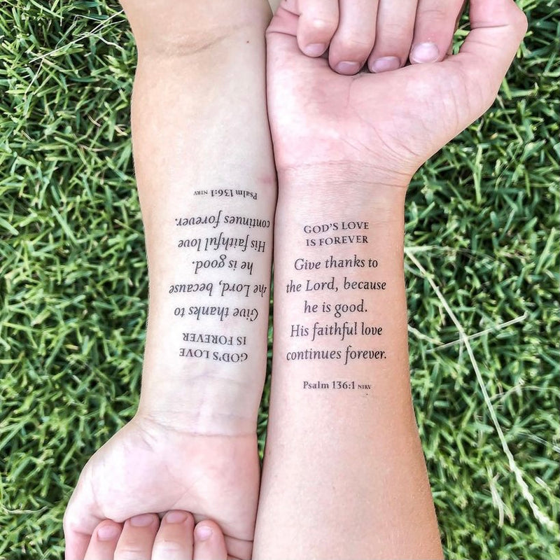 Bible Verse Tattoos and Ideas  Blufashion