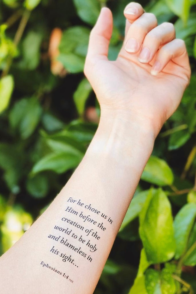 12 Bible Verse Tattoos That Express Scripture in Creative Ways PHOTOS